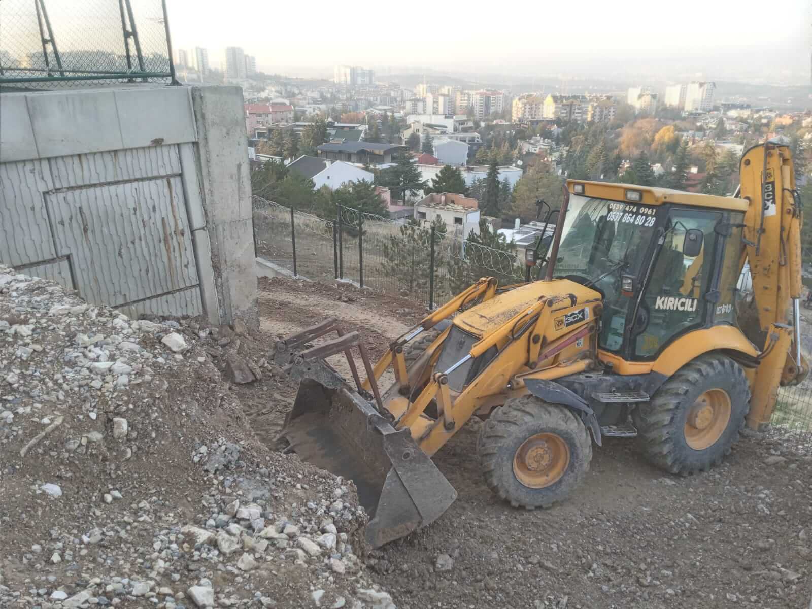 Ankara JCB bekoloder kiralık kepçe