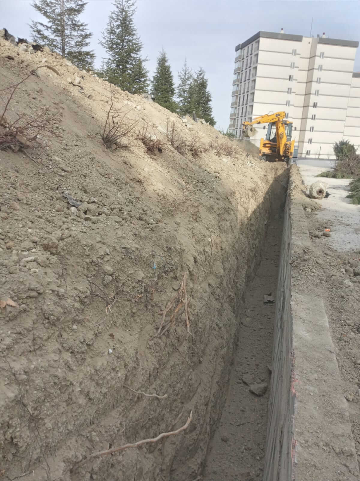 Ankara Mamak kiralık kepçe hafriyat çalışması