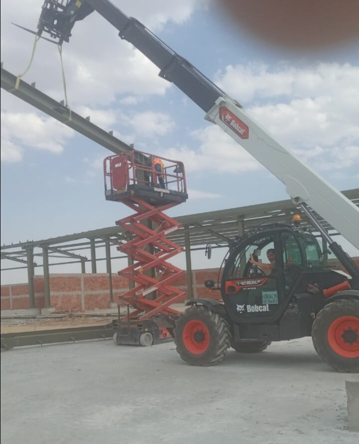 Ankara manitou telehandler kiralık makine